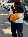 Luxury Togo Calfskin Leather Pillow Bag | Minimalist Slouchy Crossbody & Shoulder Bag | 2026 Designer Collection