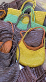 Artisanal Braided Leather Summer Crescent, Handwoven Leather Hobo Bag, Full Grain Underarm Bag