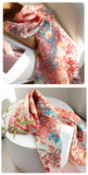 Mulberry Silk Long Scarf | Women's Lightweight Versatile Shawl, Gift for Mum