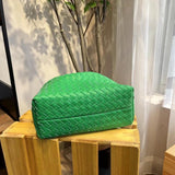 2024 Summer Collection: Luxurious Lambskin Woven Handbag for Women | Handcrafted Versatile Vintage-Inspired Shoulder Crossbody Bag