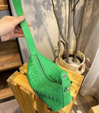 2024 Summer Collection: Luxurious Lambskin Woven Handbag for Women | Handcrafted Versatile Vintage-Inspired Shoulder Crossbody Bag