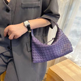 2024 Summer Collection: Luxurious Lambskin Woven Handbag for Women | Handcrafted Versatile Vintage-Inspired Shoulder Crossbody Bag