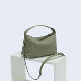 2024 Summer Collection: Luxurious Lambskin Woven Handbag for Women | Handcrafted Versatile Vintage-Inspired Shoulder Crossbody Bag