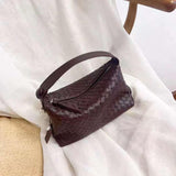 2024 Summer Collection: Luxurious Lambskin Woven Handbag for Women | Handcrafted Versatile Vintage-Inspired Shoulder Crossbody Bag