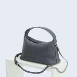 2024 Summer Collection: Luxurious Lambskin Woven Handbag for Women | Handcrafted Versatile Vintage-Inspired Shoulder Crossbody Bag