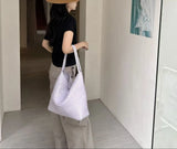 Women's Handwoven Vegan Leather Hobo Tote Bag | Intrecciato Shoulder Bag | Two Sizes | Lightweight Everyday Handbag for Women