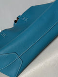 Reversible Full Grain Togo Leather Tote Bag | Two-Tone Everyday Carry Bag