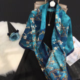 Mulberry Silk Long Scarf | Women's Lightweight Versatile Shawl, Gift for Mum