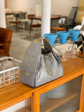 Quilted Diamond Leather Drawstring Hobo Bag – Gold Chain Strap | Lambskin & Cowhide Shoulder Bag for Women