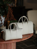 Handmade Top Grain Cowhide Leather Boston Bag | Crossbody & Satchel