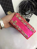 Acrylic Evening Clutch Bag, Box Handbag with Metal Carving & Rhinestone for Women