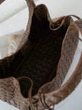 Artisanal Handwoven Lambskin Hobo Bag | Soft Leather Slouchy Luxury Shoulder Bag