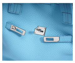 Authentic Pebbled Grain Leather Bucket Shoulder Bag, Luxury Silver Buckle Handbag | Spacious Crossbody Shoulder Bag for Women Authentic Pebbled Grain Leather Bucket Shoulder Bag, Luxury Silver Buckle Handbag | Spacious Crossbody Shoulder Bag for Women