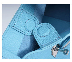 Authentic Pebbled Grain Leather Bucket Shoulder Bag, Luxury Silver Buckle Handbag | Spacious Crossbody Shoulder Bag for Women Authentic Pebbled Grain Leather Bucket Shoulder Bag, Luxury Silver Buckle Handbag | Spacious Crossbody Shoulder Bag for Women