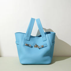 Authentic Pebbled Grain Leather Bucket Shoulder Bag, Luxury Silver Buckle Handbag | Spacious Crossbody Shoulder Bag for Women Authentic Pebbled Grain Leather Bucket Shoulder Bag, Luxury Silver Buckle Handbag | Spacious Crossbody Shoulder Bag for Women