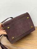 Autumn & Winter Italian Suede Leather Large Commuter Tote, Fashion Women's Shoulder & Crossbody Bag