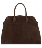 Autumn & Winter Italian Suede Leather Large Commuter Tote, Fashion Women's Shoulder & Crossbody Bag