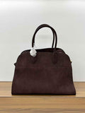Autumn & Winter Italian Suede Leather Large Commuter Tote, Fashion Women's Shoulder & Crossbody Bag