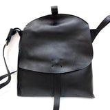 Black Shoulder 4 in 1, Convertible Backpack, Handcrafted Shoulder Bag, Leather Crossbody, Handbag With Long Strap, Women Backpack Bag - Image 9