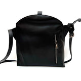 Black Shoulder 4 in 1, Convertible Backpack, Handcrafted Shoulder Bag, Leather Crossbody, Handbag With Long Strap, Women Backpack Bag
