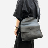 Black Shoulder 4 in 1, Convertible Backpack, Handcrafted Shoulder Bag, Leather Crossbody, Handbag With Long Strap, Women Backpack Bag - Image 6