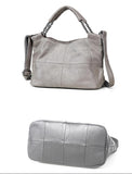 Small Cowhide Leather Shoulder Bag | Stylish Everyday Crossbody Purse