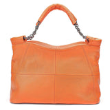 Small Cowhide Leather Shoulder Bag | Stylish Everyday Crossbody Purse