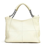 Small Cowhide Leather Shoulder Bag | Stylish Everyday Crossbody Purse