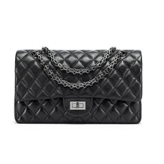 Classic Style DIAMONDS Genuine Leather Shoulder Bag, Minimalist Bag, Iconic Black Crossbody Bag, Quilted Elegant Bag, Eternal Fashion Bag Classic Style DIAMONDS Genuine Leather Shoulder Bag, Minimalist Bag, Iconic Black Crossbody Bag, Quilted Elegant Bag, Eternal Fashion Bag
