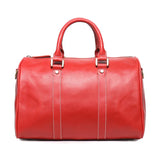 Crazy Horse Full Grain Leather Duffle Bag, Handmade Vintage Cowhide Travel Weekender Bag for Men & Women, Weekend Gear Carry-On