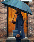 Custom Men’s and Women’s Leather Clutch Bag, Handmade Full Grain Togo Leather Business Handbag with 42 Color Options