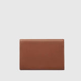 Custom Men’s and Women’s Leather Clutch Bag, Handmade Full Grain Togo Leather Business Handbag with 42 Color Options