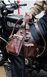 Genuine Crazy Horse Leather Chest Rig Harness Bag for Men — Handcrafted Dual Shoulder Holster Vest with Multi-Pocket | Retro Motorcycle & Daily Carry