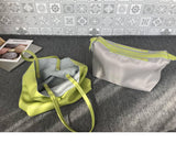 Large Soft Cowhide Leather Tote | Minimalist Oversized Shopper with Removable Inner Pouch