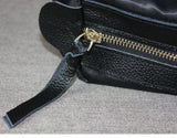 Custom Handcrafted Soft Grain Cowhide Leather Tote | Large Two-Tone Shoulder Bag for Laptop & Travel