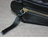 Custom Handcrafted Soft Grain Cowhide Leather Tote | Large Two-Tone Shoulder Bag for Laptop & Travel