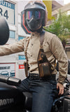 Genuine Crazy Horse Leather Chest Rig Harness Bag for Men — Handcrafted Dual Shoulder Holster Vest with Multi-Pocket | Retro Motorcycle & Daily Carry