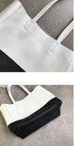 Custom Handcrafted Soft Grain Cowhide Leather Tote | Large Two-Tone Shoulder Bag for Laptop & Travel