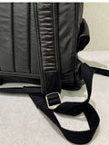 Distressed Vintage Leather Backpack | Unisex Full Grain Cowhide Rucksack | Multi-Zip Bag for Men and Women