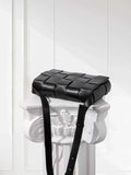 Elegant Lambskin Woven Crossbody Bag | Handcrafted Versatile Party Bag Wedding Clutch Bag