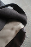 Essentials Slouchy Leather Hobo Bag, Must-have Fashion Designer Minimalist Handbag, Cowhide Bucket Bag