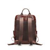 Full Grain Leather Backpack for Men | Vintage Handcrafted Cow hide Business Bag | Large Laptop Commuter Backpack