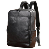 Full Grain Leather Backpack for Men | Vintage Handcrafted Cow hide Business Bag | Large Laptop Commuter Backpack