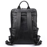 Full Grain Leather Backpack for Men | Vintage Handcrafted Cow hide Business Bag | Large Laptop Commuter Backpack