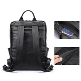 Full Grain Leather Backpack for Men | Vintage Handcrafted Cow hide Business Bag | Large Laptop Commuter Backpack