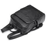Full Grain Leather Backpack for Men | Vintage Handcrafted Cow hide Business Bag | Large Laptop Commuter Backpack