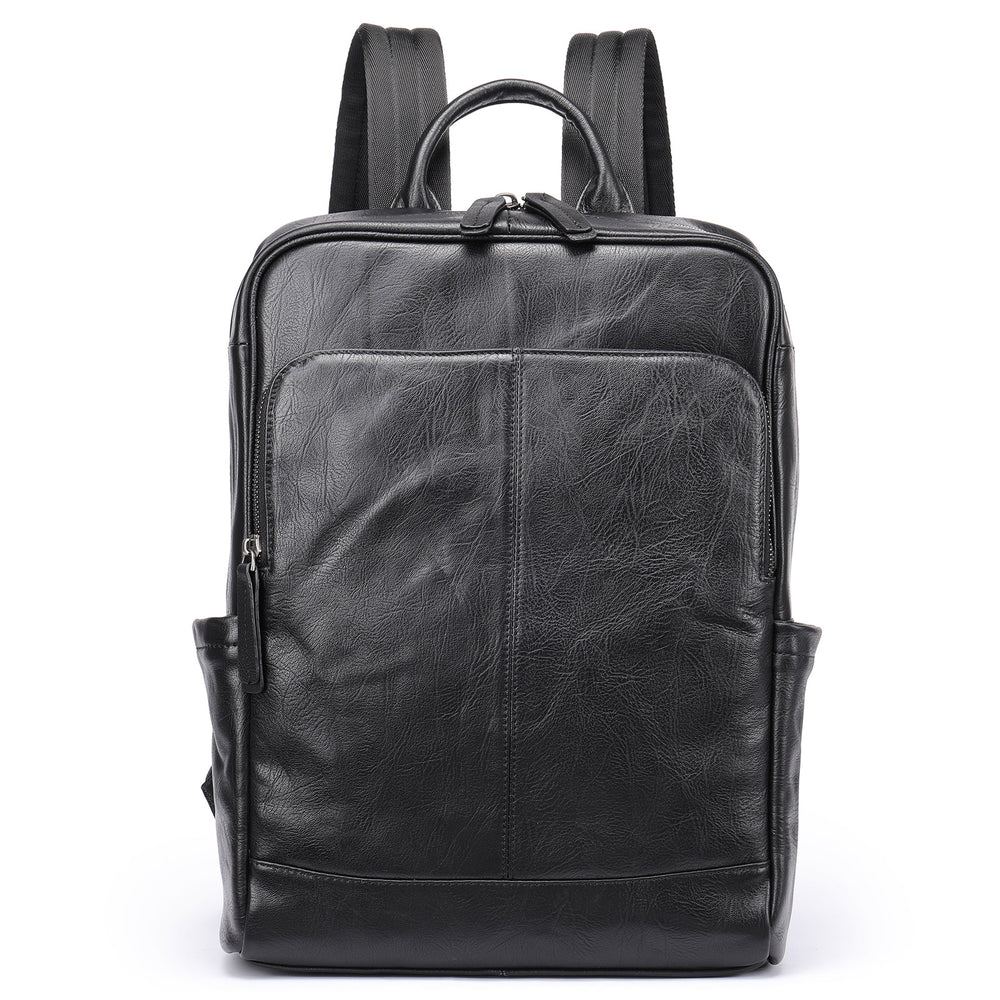 Full Grain Leather Backpack for Men | Vintage Handcrafted Cow hide Business Bag | Large Laptop Commuter Backpack