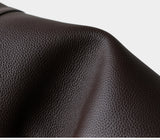 Full Grain Leather Pillow Boston Bag – Pebbled Cowhide & Suede Shoulder Bag | Gold Hardware, Top Handle & Crossbody Strap