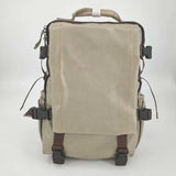 Genuine Full Grain Cowhide Leather Backpack for Men — Handmade Large Travel & Laptop Rucksack | 2 Sizes, 4 Colours | Tactical Buckle Design