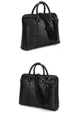 Handcrafted Italian Full Grain Leather Briefcase for Men | Luxury Executive Laptop & Business Satchel
